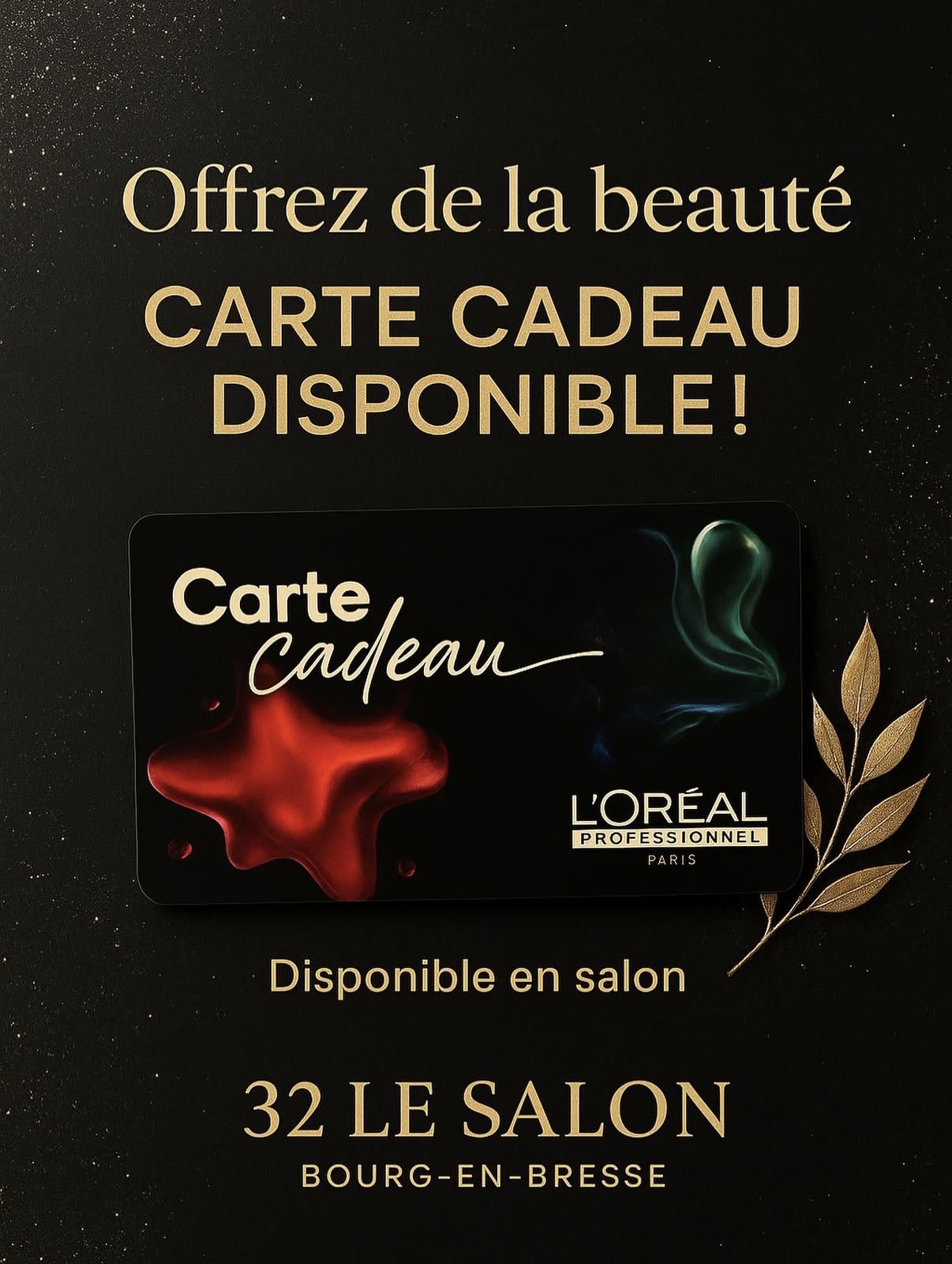 You are currently viewing La carte cadeau 32Le salon